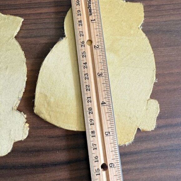 2 Vintage Easter Glass Beaded Yellow Chick Coasters Intact Decor - Picture 5 of 6